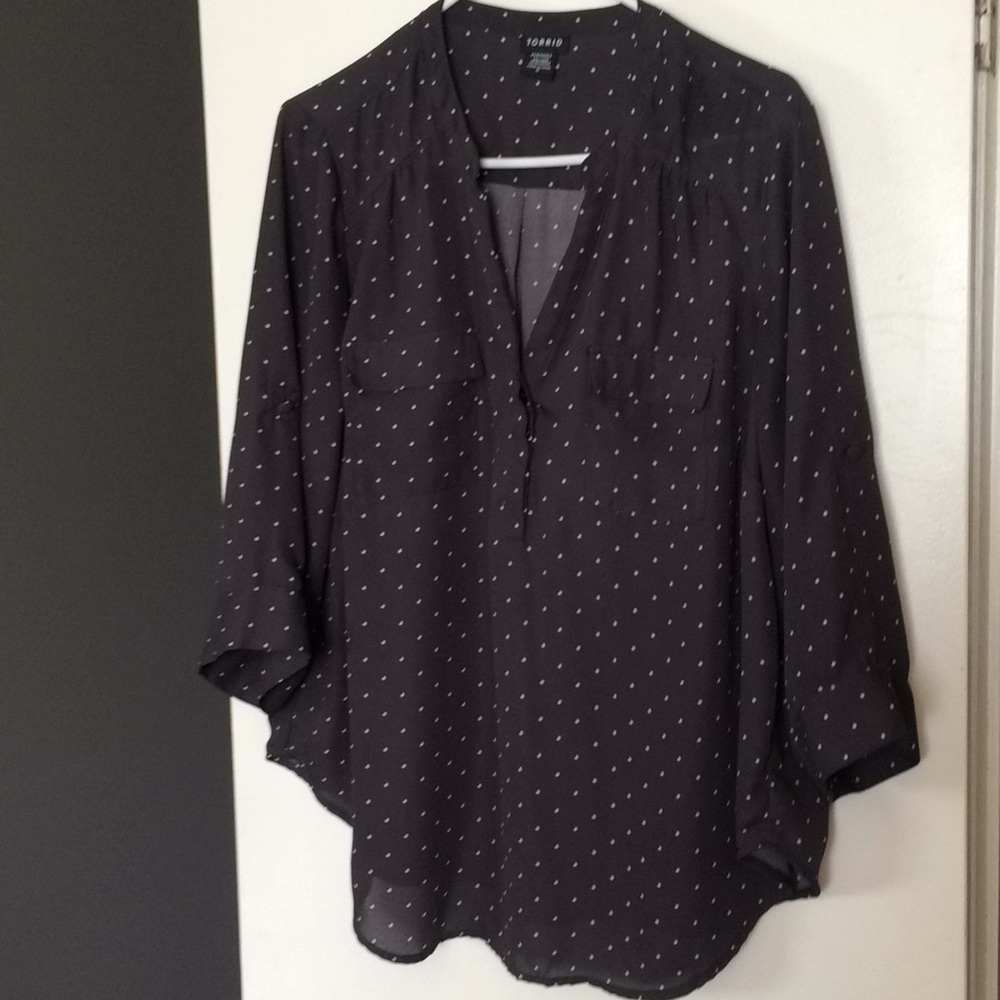 Torrid 3/4 sleeve Blouse